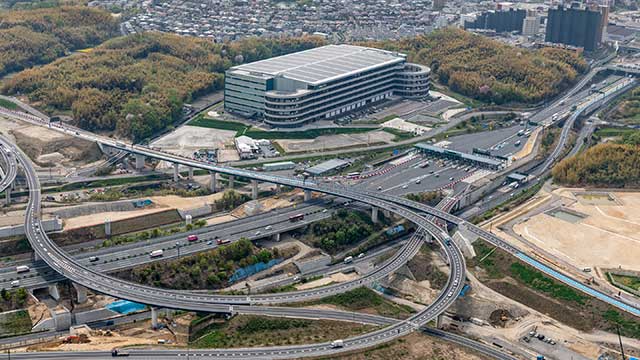 関西マーケット施設イメージ（京田辺鳥瞰｜6436）